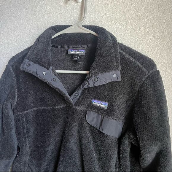 Patagonia Re-Tool Fleece Pullover Black - Picture 2 of 5